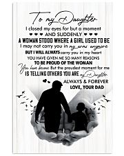 I Will Always Carry You In My Heart - Lovely Gift For Daughter Vertical Poster tile