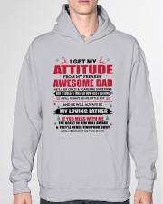 I Get My Attitude - Lovely Gift For Son Hooded Sweatshirt garment-hooded-sweatshirt-front-04