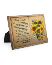 I Love You Forever And Always - Amazing Gift For Daughter Easel-Back Gallery Wrapped Canvas tile