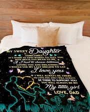 1 DAY LEFT - GET YOURS NOW Large Fleece Blanket - 60" x 80" aos-coral-fleece-blanket-60x80-lifestyle-front-02