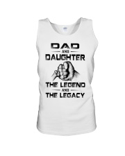 DAD AND DAUGHTER THE LEGEND AND LEGACY Unisex Tank tile