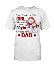 She Calls Me Dad - Perfect Gift For Dad Premium Fit Mens Tee tile