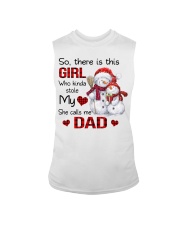 She Calls Me Dad - Perfect Gift For Dad Sleeveless Tee tile