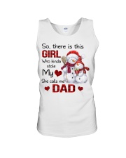 She Calls Me Dad - Perfect Gift For Dad Unisex Tank tile