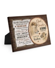 Just Do Your Best - Amazing Gift For Daughter Easel-Back Gallery Wrapped Canvas tile