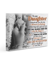 I Will Always Carry You In My Heart - Best Gift For Daughter 14x11 Gallery Wrapped Canvas Prints front