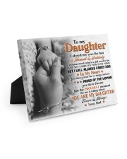 I Will Always Carry You In My Heart - Best Gift For Daughter Easel-Back Gallery Wrapped Canvas tile