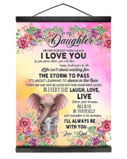I'll Always Be With You - Best Gift For Daughter Hanging Canvas tile