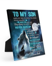 Stay Strong, Stay Positive And Never Give Up - Lovely Gift For Son Easel-Back Gallery Wrapped Canvas tile