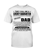 HE LOVES UNCONDITIONALLY - BEST GIFT FOR DAUGHTER Premium Fit Mens Tee tile