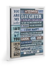 1 DAY LEFT - GET YOURS NOW Floating Framed Canvas Prints White tile