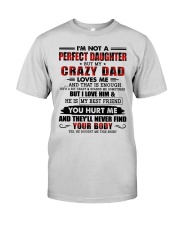 HE IS MY BEST FRIEND - GREAT GIFT FOR DAUGHTER Premium Fit Mens Tee tile