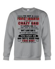 HE IS MY BEST FRIEND - GREAT GIFT FOR DAUGHTER Crewneck Sweatshirt tile