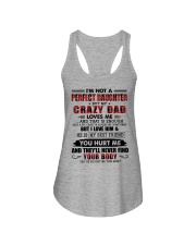 HE IS MY BEST FRIEND - GREAT GIFT FOR DAUGHTER Ladies Flowy Tank tile
