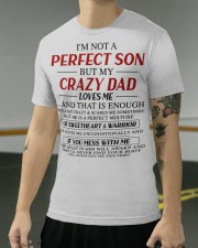 My Crazy Dad Loves Me - Special Gift For Son Classic T-Shirt apparel-classic-tshirt-lifestyle-front-103