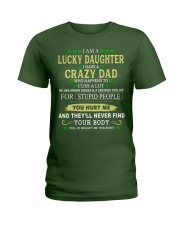 I Am A Lucky Daughter - Amazing Gift For Daughter Ladies T-Shirt tile