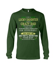 I Am A Lucky Daughter - Amazing Gift For Daughter Long Sleeve Tee tile