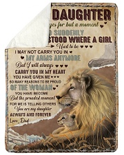 I WILL ALWAYS CARRY YOU IN MY HEART - BEST GIFT FOR DAUGHTER Sherpa Fleece Blanket tile