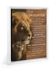 I WILL ALWAYS CARRY YOU IN MY HEART 11x14 White Floating Framed Canvas Prints thumbnail