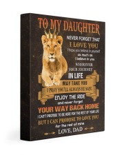I Pray You'll Always Be Safe - Amazing Gift For Daughter 11x14 Gallery Wrapped Canvas Prints front