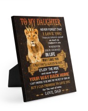 I Pray You'll Always Be Safe - Amazing Gift For Daughter Easel-Back Gallery Wrapped Canvas tile