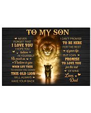 I Believe In You - Lovely Gift For Son Horizontal Poster tile