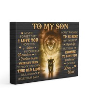 I Believe In You - Lovely Gift For Son 14x11 Gallery Wrapped Canvas Prints front