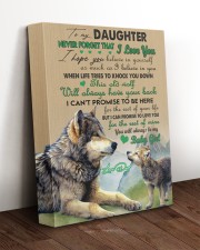 BELIEVE IN YOURSELF - TO DAUGHTER FROM DAD 11x14 Gallery Wrapped Canvas Prints aos-canvas-pgw-11x14-lifestyle-front-17