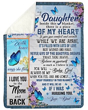 BELIEVE IN YOURSELF - GREAT GIFT FOR DAUGHTER Sherpa Fleece Blanket tile