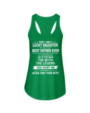 I Have The Best Father Ever - Lovely Gift For Daughter Ladies Flowy Tank tile