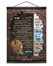 I Will Always Carry You In My Heart - Best Gift For Daughter Hanging Canvas tile