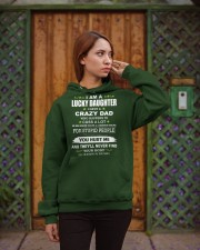 I Have A Crazy Dad - Amazing Gift For Daughter Hooded Sweatshirt apparel-hooded-sweatshirt-lifestyle-02