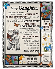 I Am So Proud Of You - Lovely Gift For Daughter Fleece Blanket tile