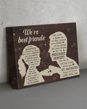 We're Best Friends - Lovely Gift For Daughter 14x11 Gallery Wrapped Canvas Prints aos-canvas-pgw-14x11-lifestyle-front-15