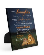 I Just Need You In My Arms - Amazing Gift For Daughter Easel-Back Gallery Wrapped Canvas tile