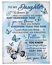 You'll Always Be My Baby Girl - Best Gift For Daughter Fleece Blanket tile