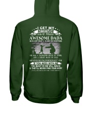 I Get My Attitude From My Freakin Awesome Dada - Lovely Gift For Daughter Hooded Sweatshirt tile