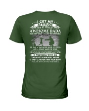 I Get My Attitude From My Freakin Awesome Dada - Lovely Gift For Daughter Ladies T-Shirt tile