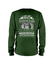 I Get My Attitude From My Freakin Awesome Dada - Lovely Gift For Daughter Long Sleeve Tee tile