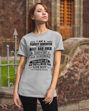 I Have A Best Dad Ever - Lovely Gift For Daughter Classic T-Shirt apparel-classic-tshirt-lifestyle-06