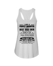 I Have A Best Dad Ever - Lovely Gift For Daughter Ladies Flowy Tank tile