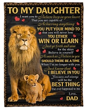 I BELIEVE IN YOU - AMAZING GIFT FOR DAUGHTER Fleece Blanket tile