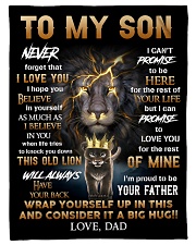 I'm Proud To Be Your Father - Lovely Gifrt For Son Fleece Blanket tile