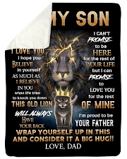 I'm Proud To Be Your Father - Lovely Gifrt For Son Sherpa Fleece Blanket tile