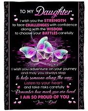 I AM SO PROUD OF YOU Large Fleece Blanket - 60" x 80" front