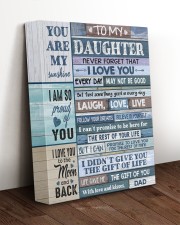 You Are My Sunshine - Special Gift For Daughter 11x14 Gallery Wrapped Canvas Prints aos-canvas-pgw-11x14-lifestyle-front-17