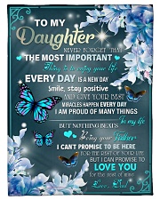 I AM PROUD OF MANY THINGS - BEST GIFT FOR DAUGHTER Fleece Blanket tile