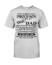 I'M THE LUCKY ONE - LOVELY GIFT FOR SON FROM DAD Premium Fit Mens Tee tile
