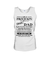 I'M THE LUCKY ONE - LOVELY GIFT FOR SON FROM DAD Unisex Tank tile