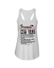 5 THINGS YOU SHOULD KNOW ABOUT MY DAD Ladies Flowy Tank tile
